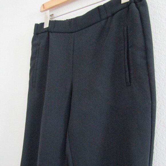 Aritzia Wilfred Pants 2 Black Pull On Tapered Leg Business Casual Work Capsule - Picture 4 of 10